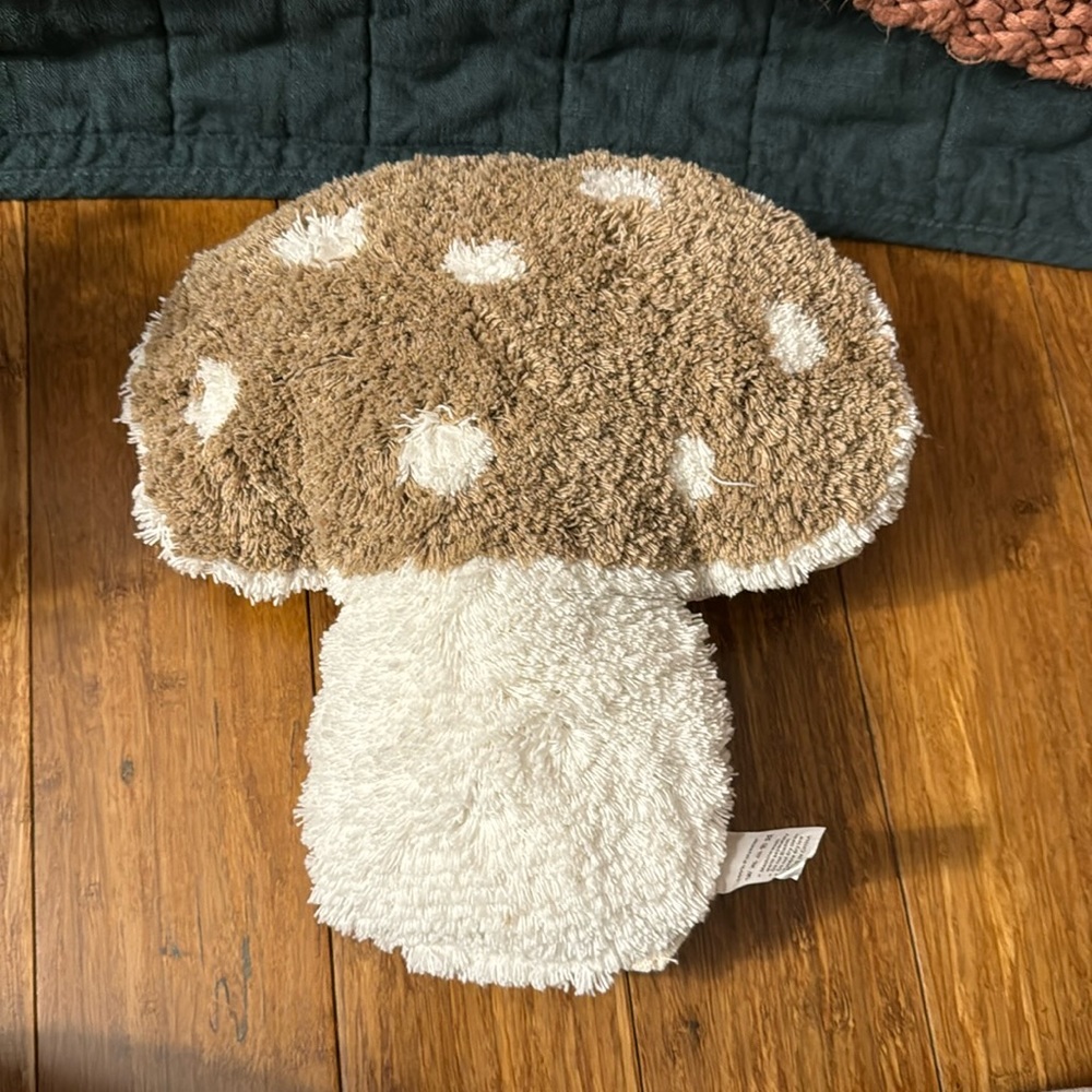 Mini mushroom pillow
